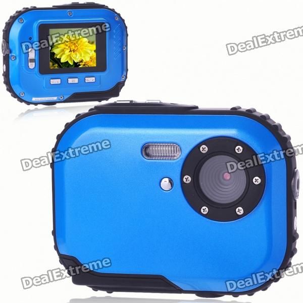 Waterproof 3.0MP CMOS Compact Digital Camera w/ 8X Digital Z