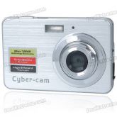 5.0MP CMOS Compact Digital Video Camera w/ 8X Digital Zoom/S