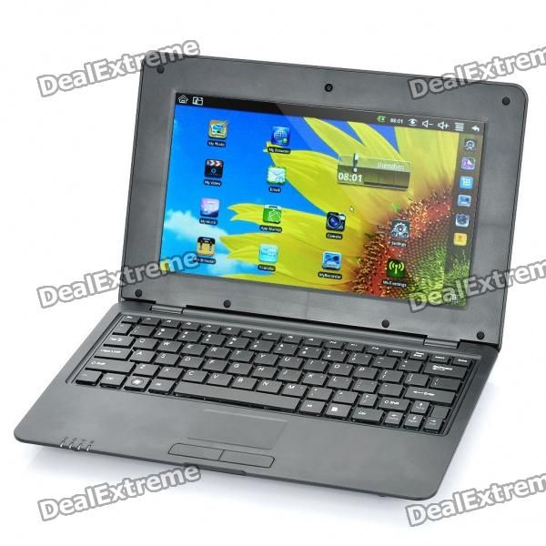 10.1" LCD Android 2.2 VIA 8650 CPU WiFi w/QWERTY Keyboard Ne